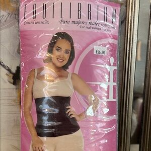 High-Waist Shaping Band — Black